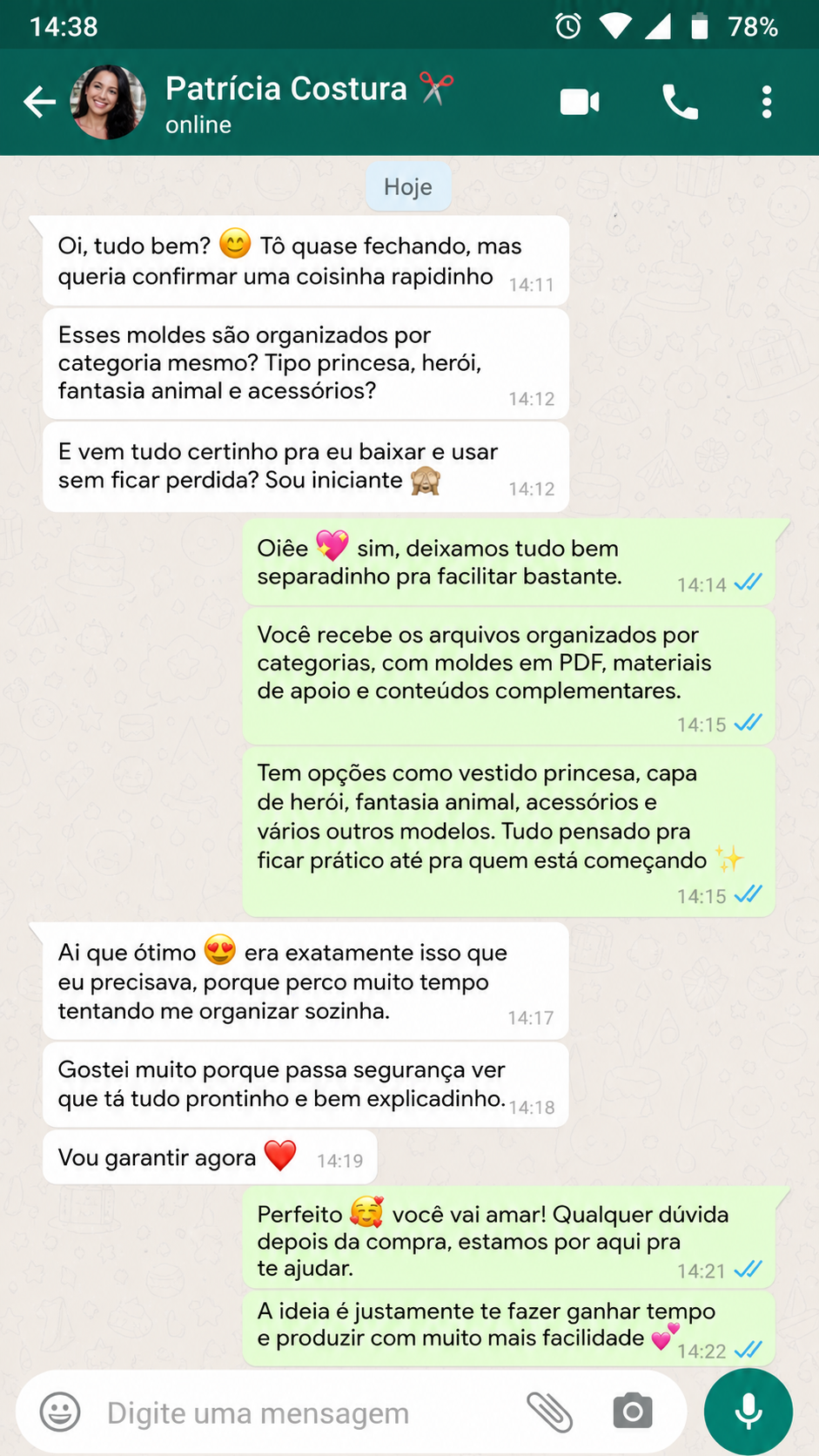 Depoimento 3 - WhatsApp